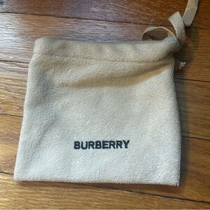 🌟 Burberry Dusty Drawstring Pouch – Authentic Luxury Storage Bag